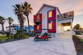 Modern by the Sea Red ES1518